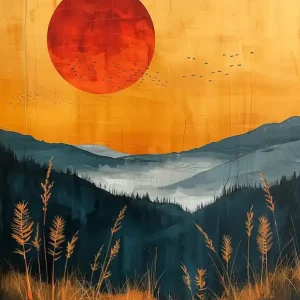 While Supplies Last Sunset In The Mountains 7