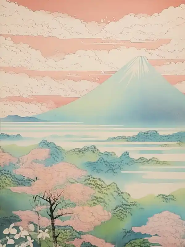 Mount Kaimon In Kagoshima, Japanese Landscape 3 Flash Sale
