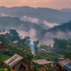 Sunrise In Thailand Markdown