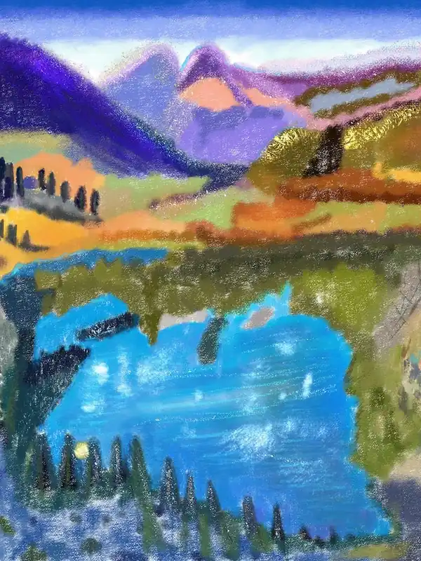 Colorful Mountains Landscape Trusted Brand