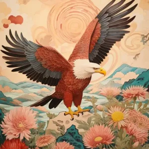 While Supplies Last Bald Eagle 2 Detailed Bird Painting
