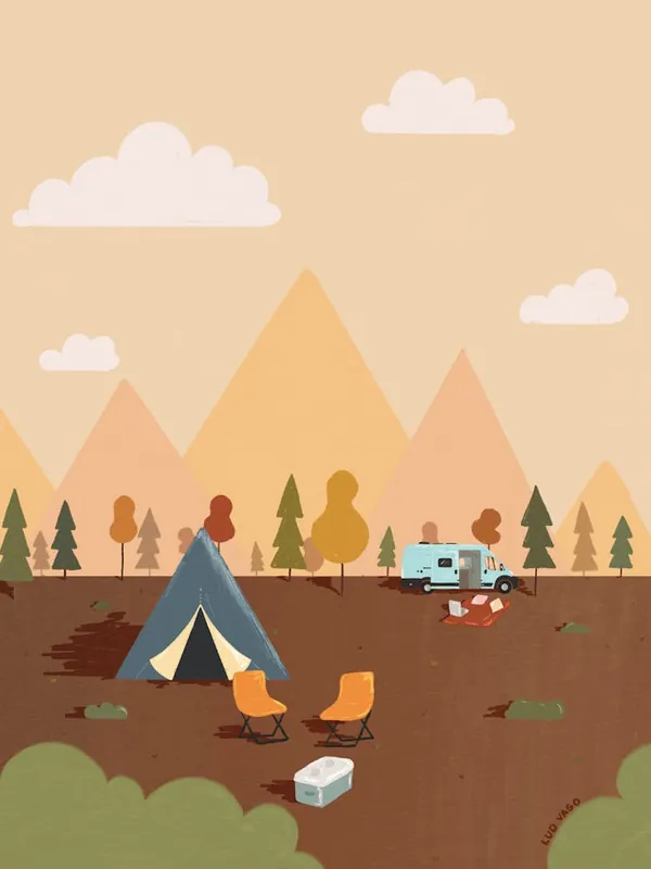 Camping In The Mountains Weekend Sale