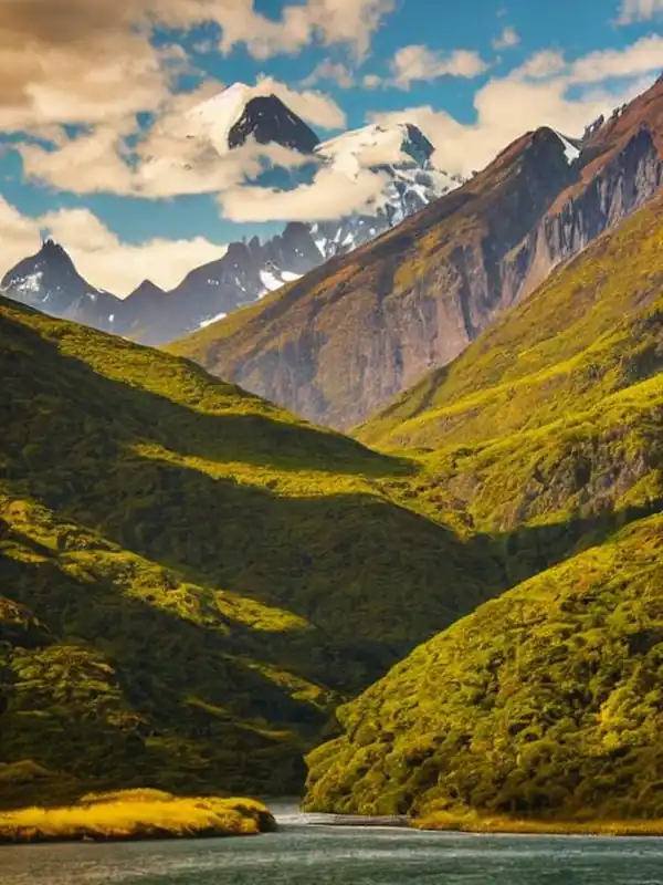Tierra Del Fuego National Park 2Argentina Vintage Poster Free Shipping