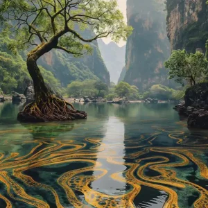 Tree In The Water 1 Viral
