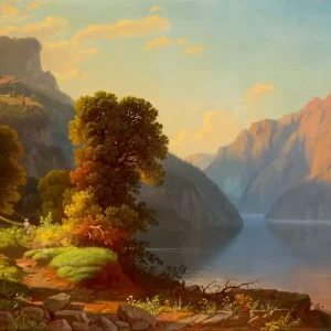 View Of A Lake in the Mountains Time-Limited
