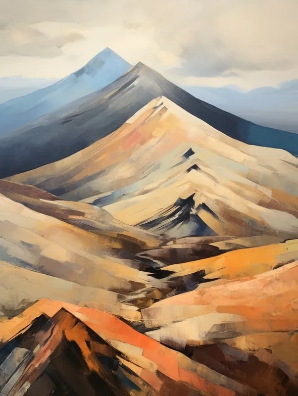 Ben Lawers Scotland Mountain Painting Direct From Factory