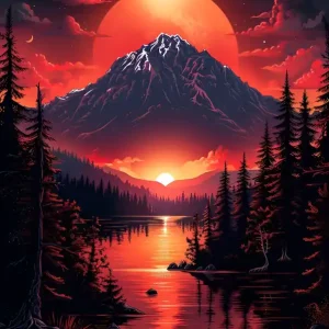 Trending Sunset In The Mountains 8