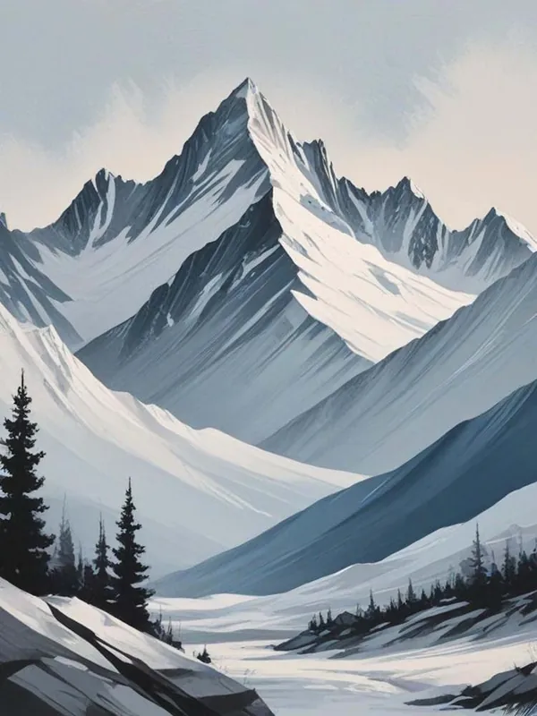 Must Have Minimalist Mountain Range (6)