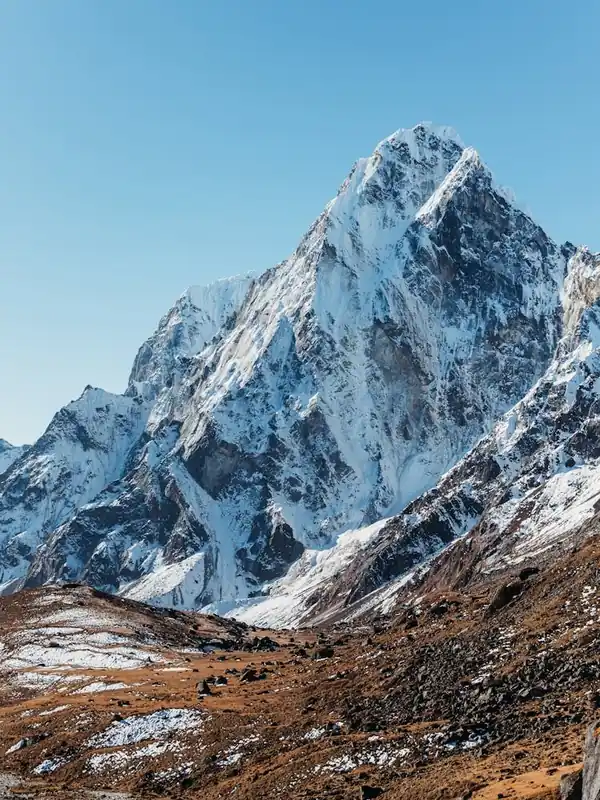 Nepal Mountains tops with snow in the Himalaya's Photography Place Order