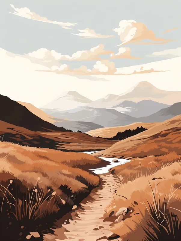 Exclusive Offer The East Highland Way Scotland 2 Hiking Trail Landscape
