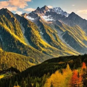 Tatra National Park Poland Vintage Poster Free Delivery