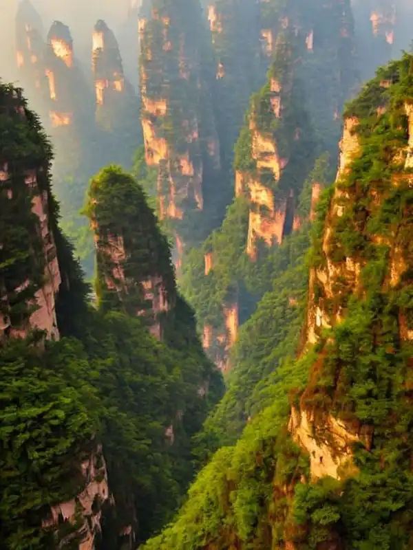 Zhangjiajie National Forest Park 2 China Vintage Poster Buy Today