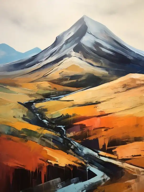 Ben More Crianlarich Scotland 2 Mountain Painting Don’t Miss Out