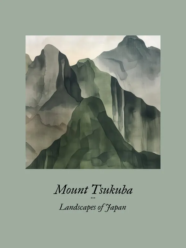 Worldwide Shipping Landscapes Of Japan Mount Tsukuba 9