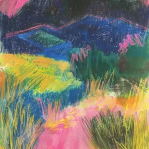 Worldwide Shipping Landscape In Pink And Purple 1