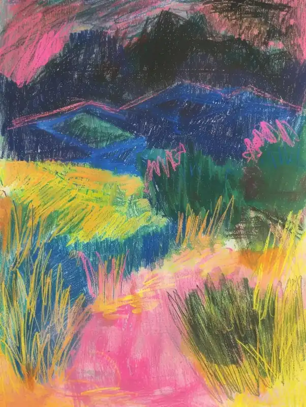 Worldwide Shipping Landscape In Pink And Purple 1