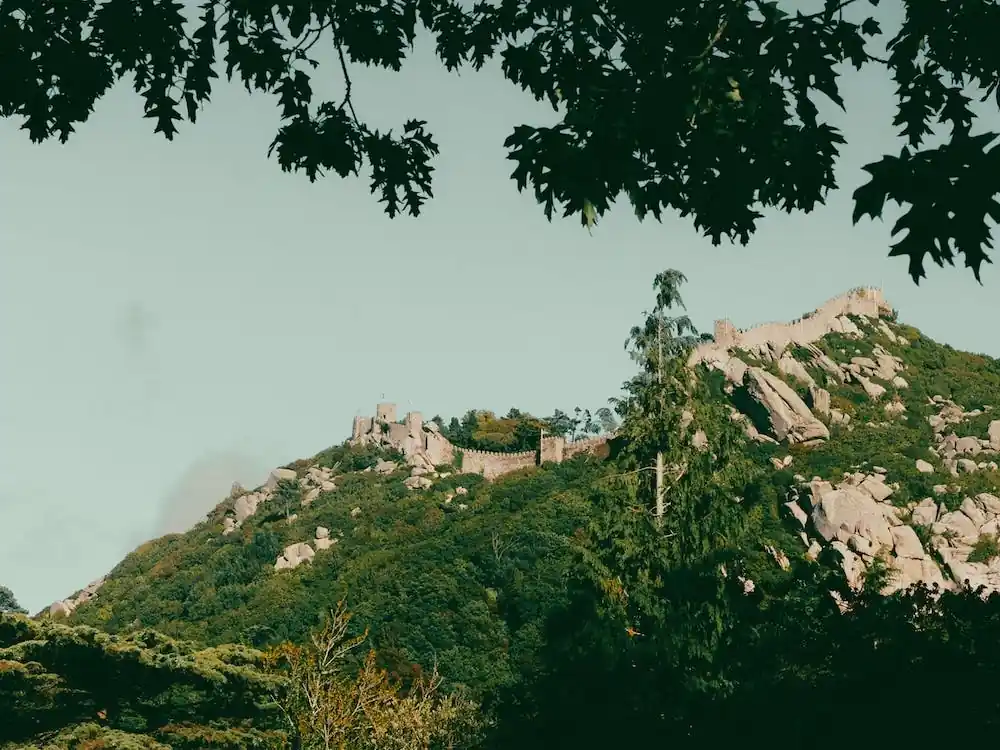 Castel In Nature Castelo Dos Mouros, Sintra, PortugalColor Travel Photography Trending