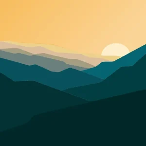 Sunset In The Mountains 5 Top Pick