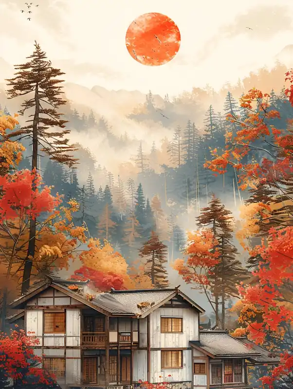 Autumn House In The Forest 1 Price Drop