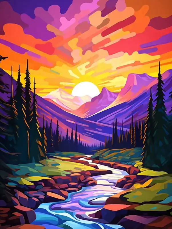 Mount Rainier National Park Retro Pop Art 2 Get Yours
