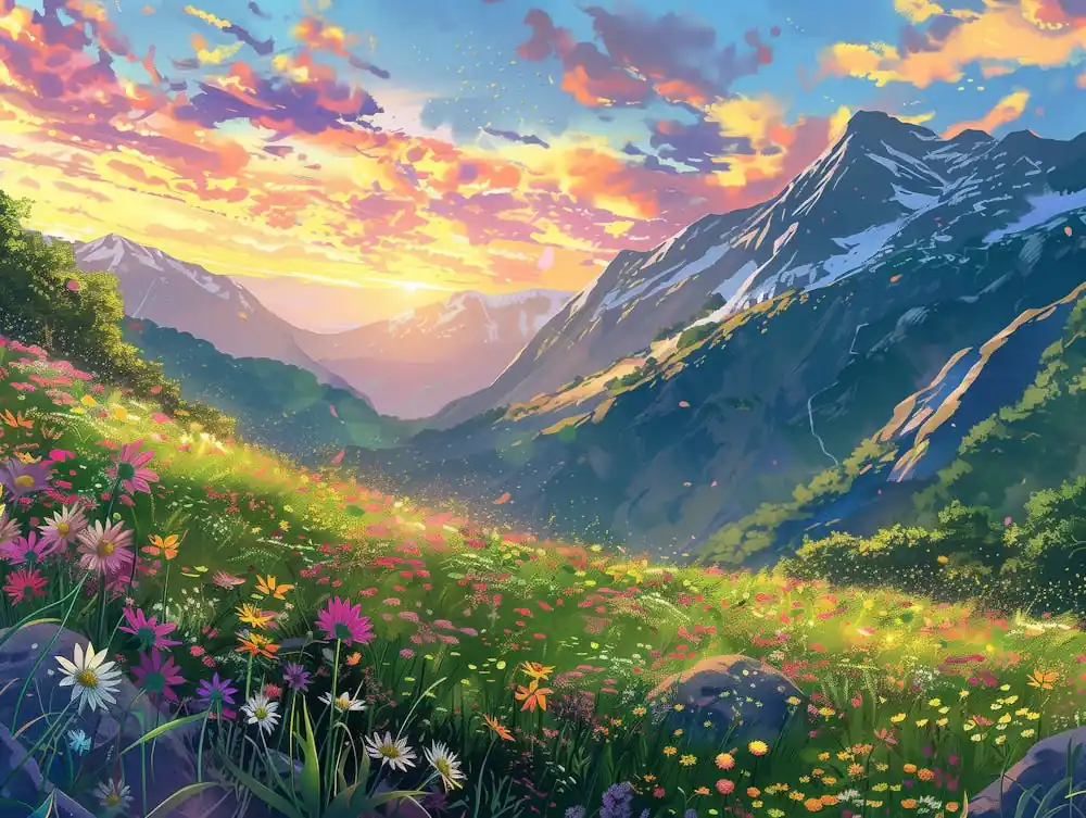 Exclusive Anime Style Of Sunrise