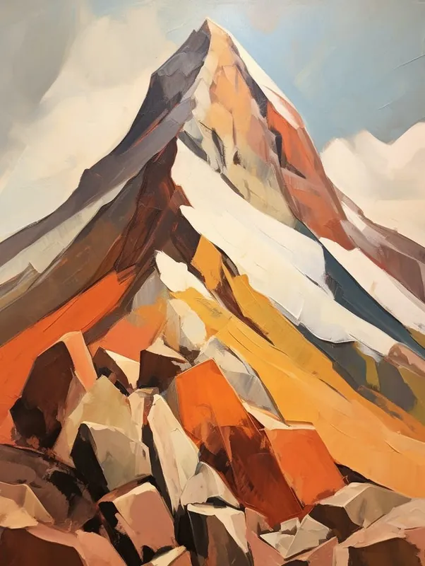 Direct From Factory Cerro Mercedario Argentina 1 Mountain Painting
