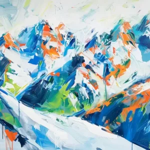 'Snow Mountain' Free Delivery