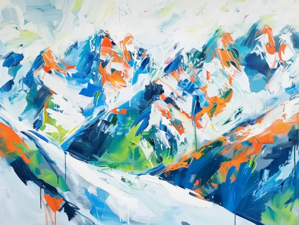 'Snow Mountain' Free Delivery
