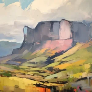 Table Mountain South Africa 4 Mountain Painting Direct From Factory