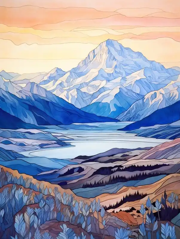 Aoraki Mount Cook National Park New Zealand 3 Crafted
