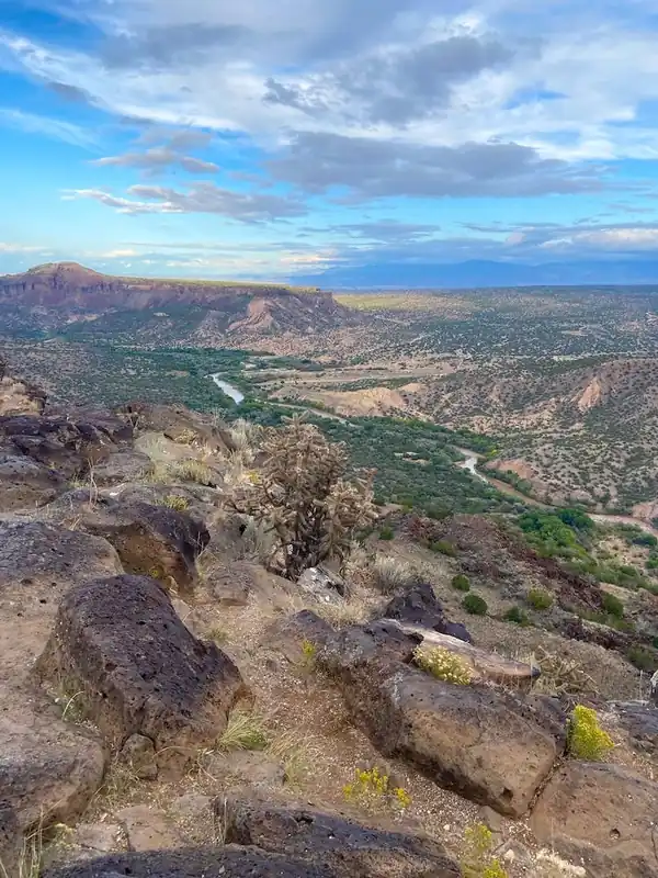Original White Rock Overlook Park, New Mexico 1 - Vertical
