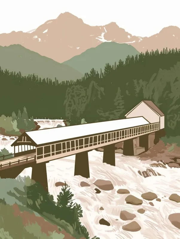 Handmade Covered Bridge