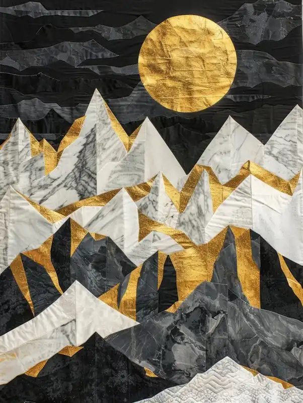 Buy Direct Moon And Mountains 1