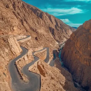 Tichka Road in the Atlas Mountains Holiday Sale