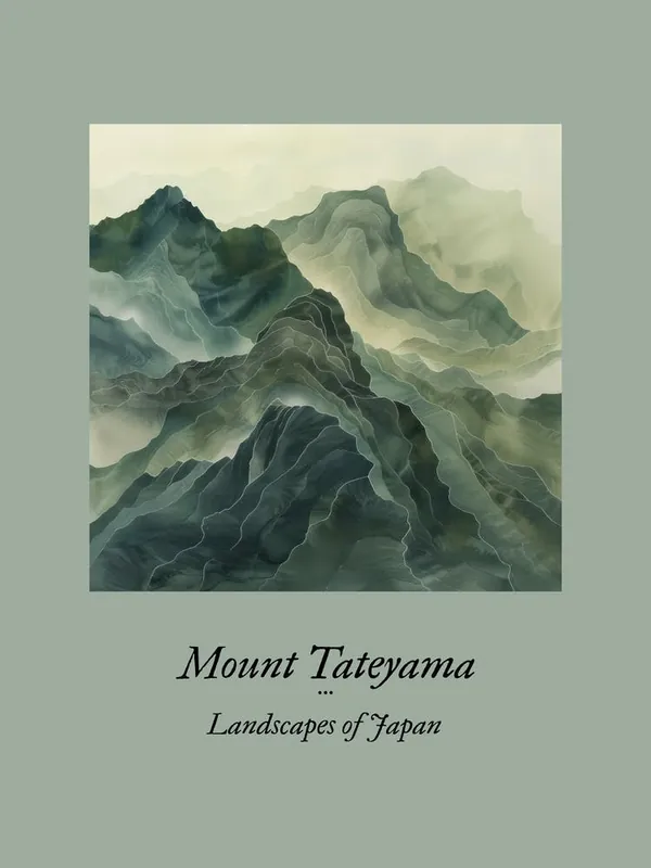 Grab Now Landscapes Of Japan Mount Tateyama