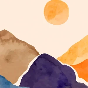 Trusted Brand Watercolor Of Mountains