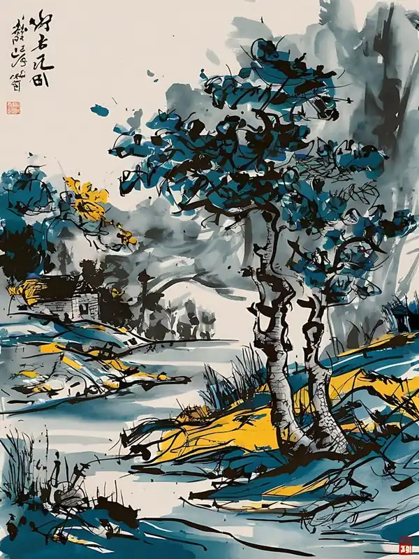 Chinese Landscape Painting 4 Low Price