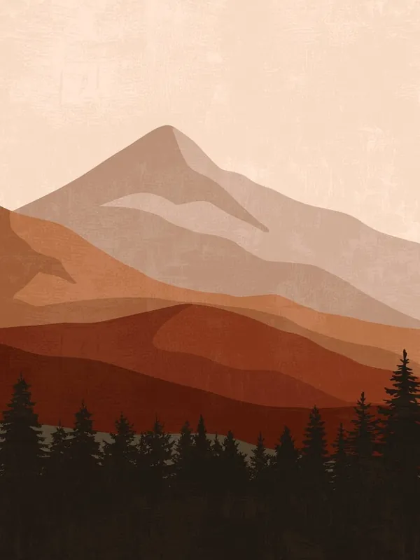 Exclusive Offer Mountain Landscape Canvas Art