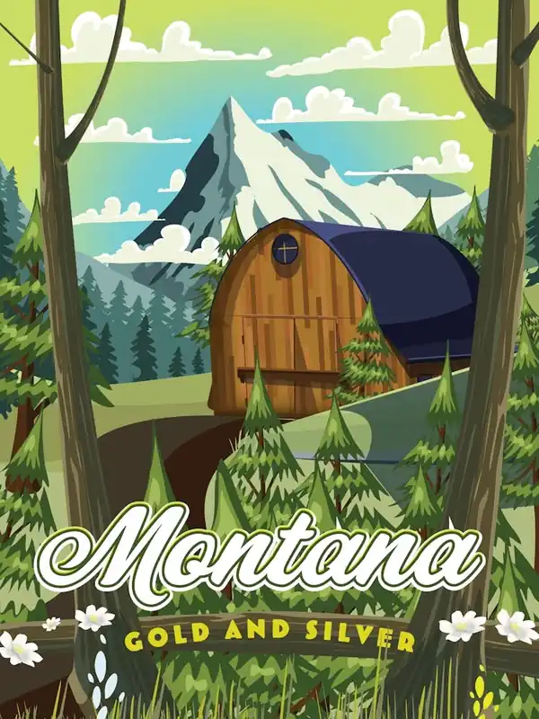 Montana Gold And Silver Handmade