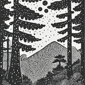 Special Offer Pine Trees In The Forest