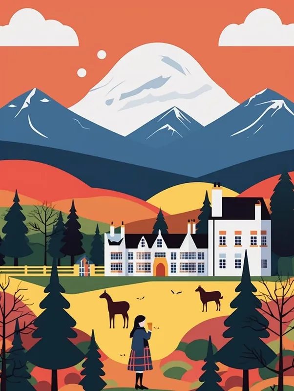 Top Rated Scotland 1 Travel Illustration