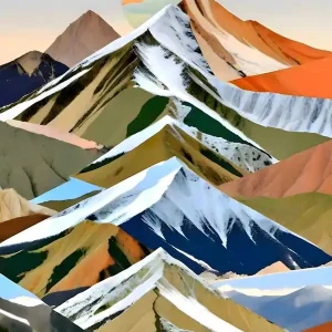 The Great Mountain Ranges While Supplies Last