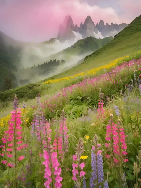 Wholesale Wildflowers In The Mountains 3