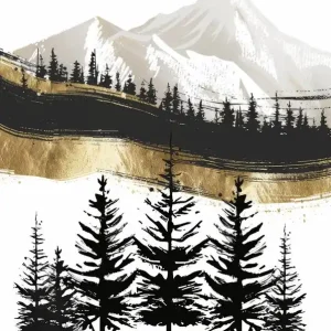 Today Only Mountain Landscape 14