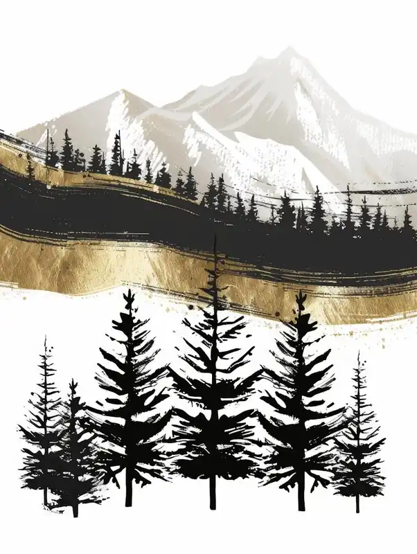 Today Only Mountain Landscape 14