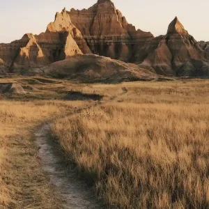 Warm Sunset Mountains Budget