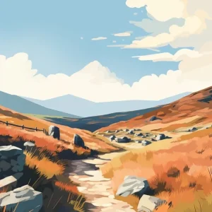 The Kerry Way Ireland 1 Hiking Trail Landscape Direct From Manufacturer
