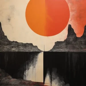 Volcanic Abstract Minimalist 4 Certified