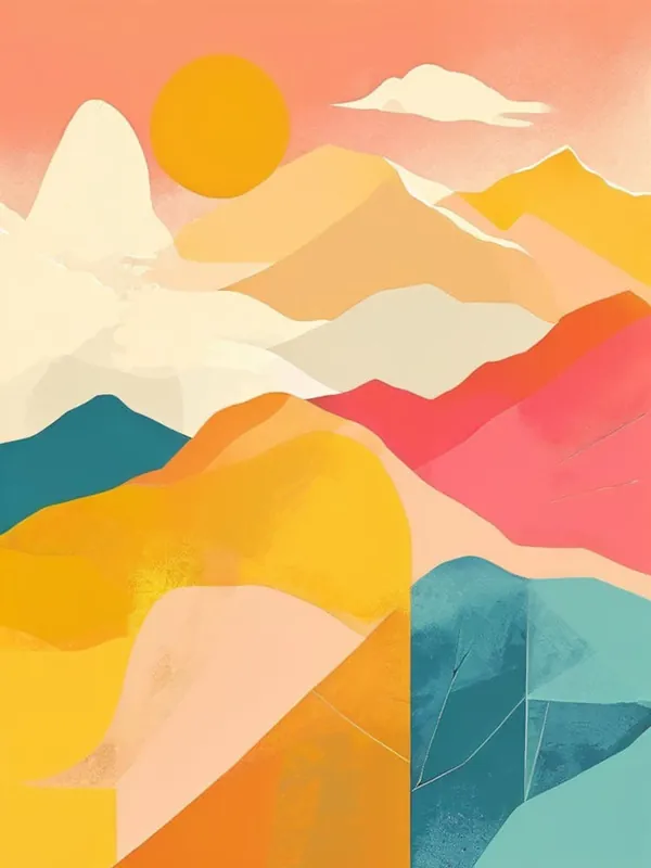 Abstract Landscape Painting 16 Big Sale
