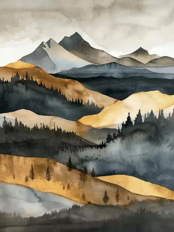 Landscape I Canvas Print While Supplies Last